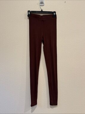 naked wardrobe Brown Knit Top
